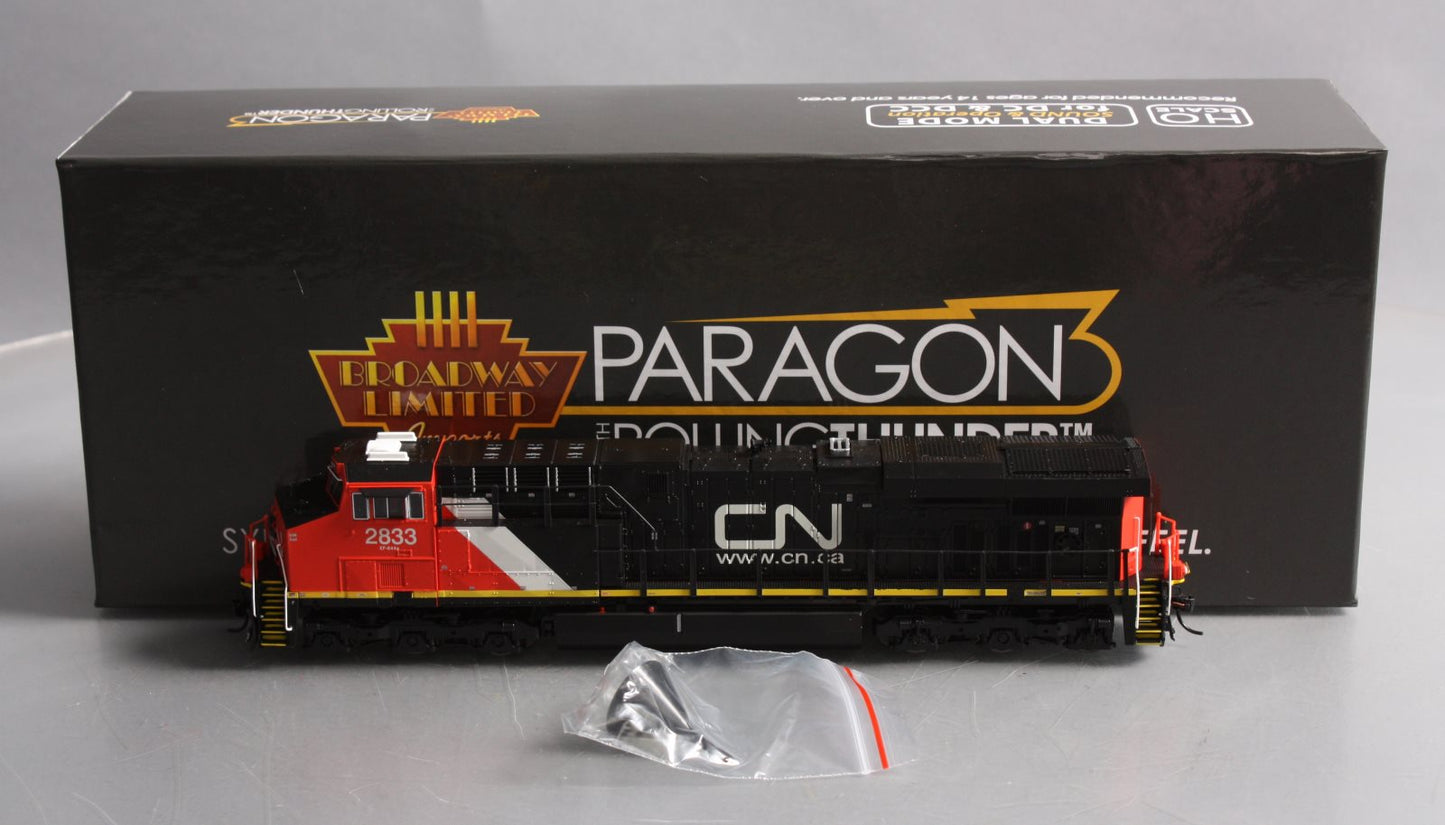 Broadway Limited 5478 HO Canadian National GE ES44AC Diesel Loco Paragon3 #2833