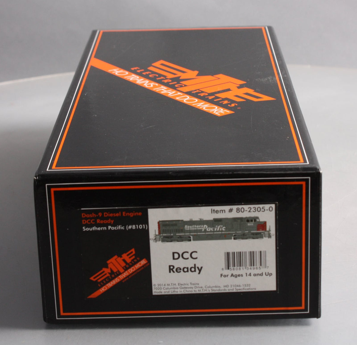MTH 80-2305-0 HO Southern Pacific Dash-9 Diesel Engine (DCC Ready) #8101