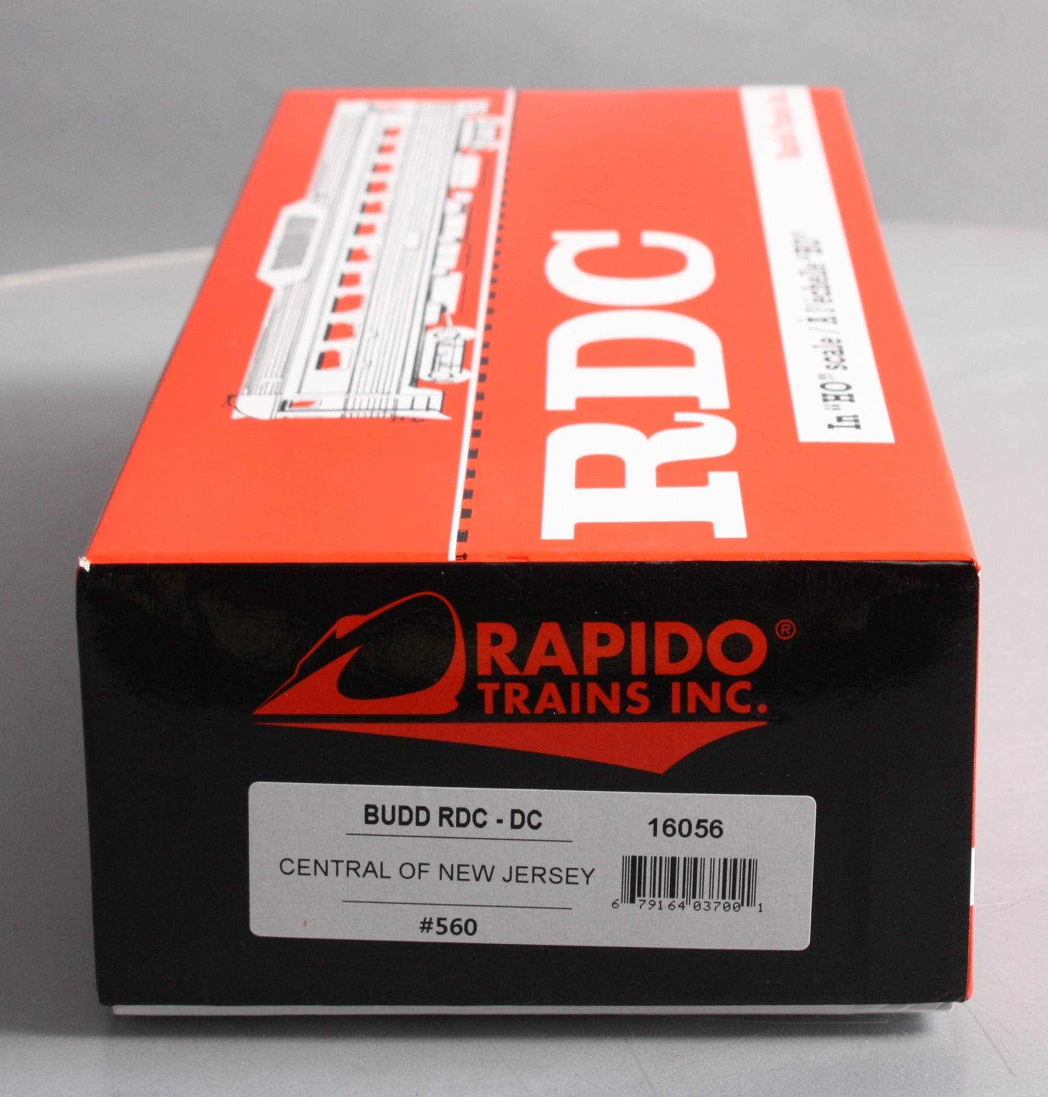 Rapido 16056 HO Central Railroad of New Jersey Phase 1B Budd RDC-1 #560