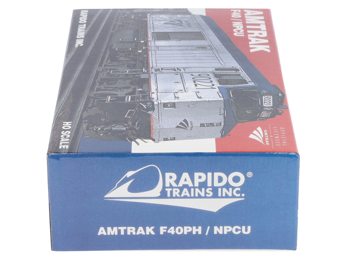Rapido Trains 81010 HO Amtrak Cabbage NPCU Ph. V Swoosh Diesel Locomotive #90225
