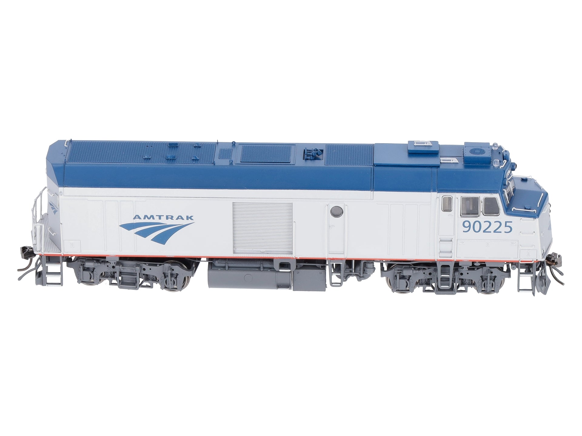 Rapido Trains 81010 HO Amtrak Cabbage NPCU Ph. V Swoosh Diesel Locomotive #90225