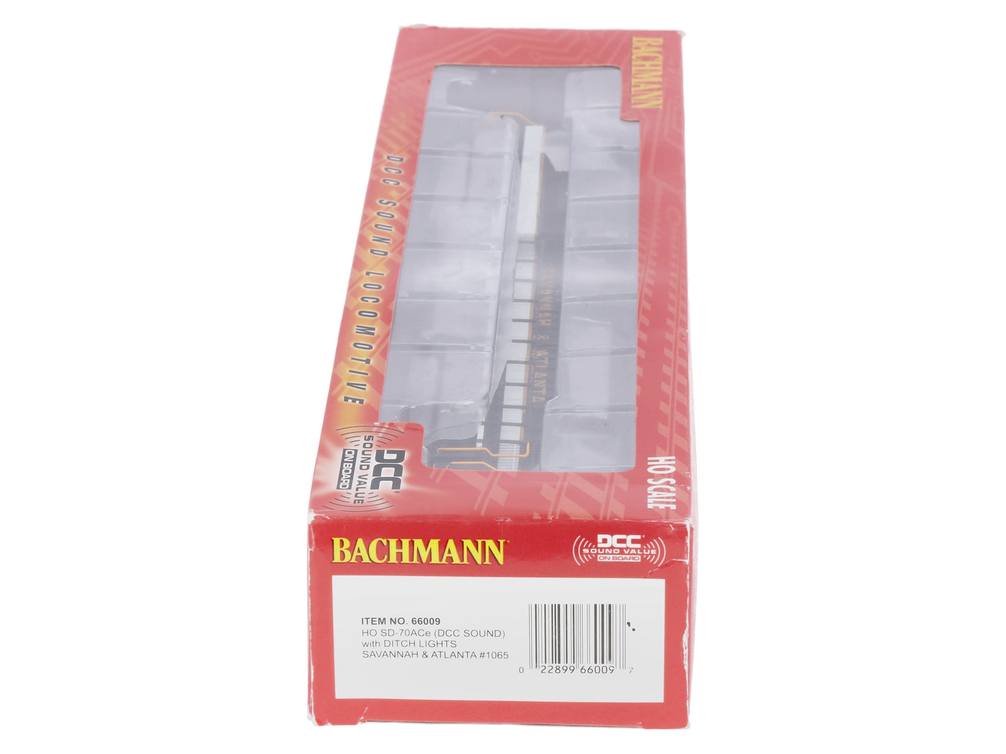 Bachmann 66009 HO Savannah & Atlanta SD70ACe Diesel Loco Sound/DCC #1065