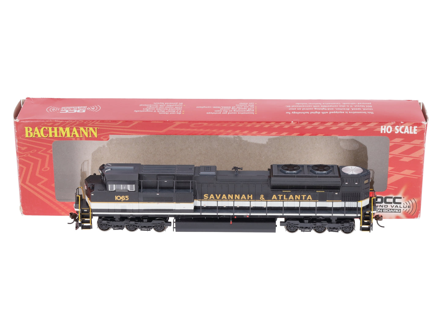 Bachmann 66009 HO Savannah & Atlanta SD70ACe Diesel Loco Sound/DCC #1065