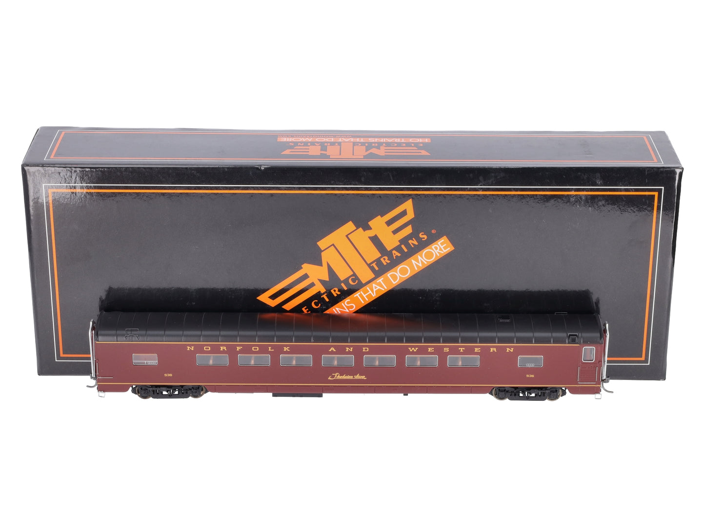 MTH 80-60059 HO Norfolk and Western "Powhatan Arrow" Passenger Car #536