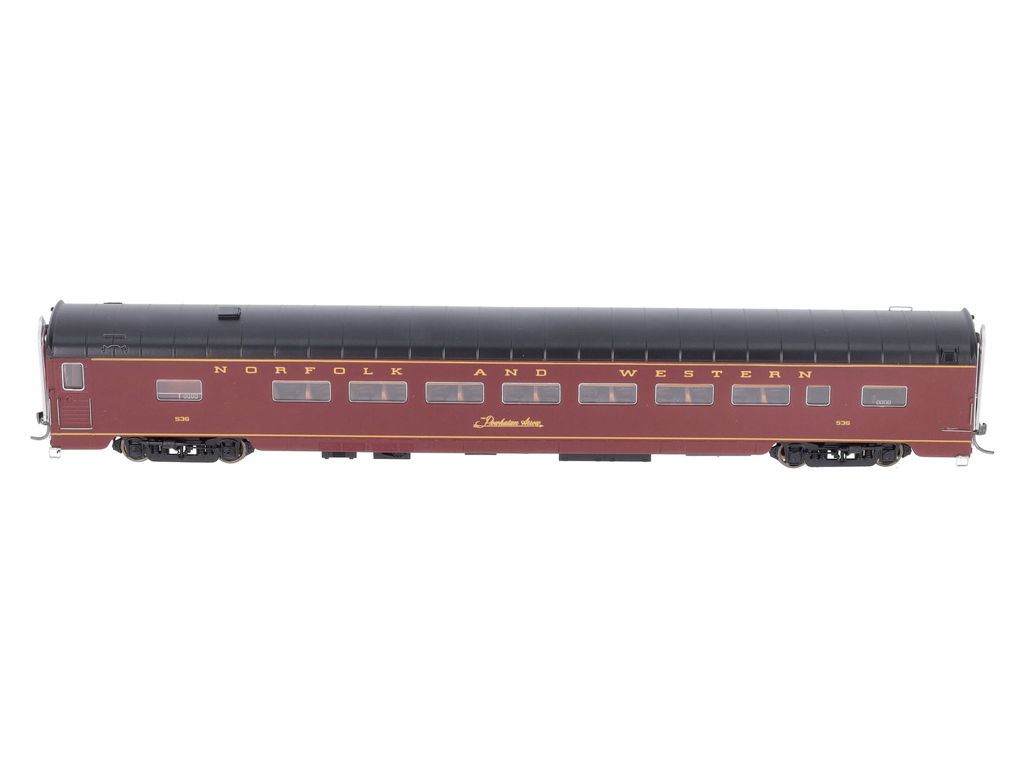 MTH 80-60059 HO Norfolk and Western "Powhatan Arrow" Passenger Car #536
