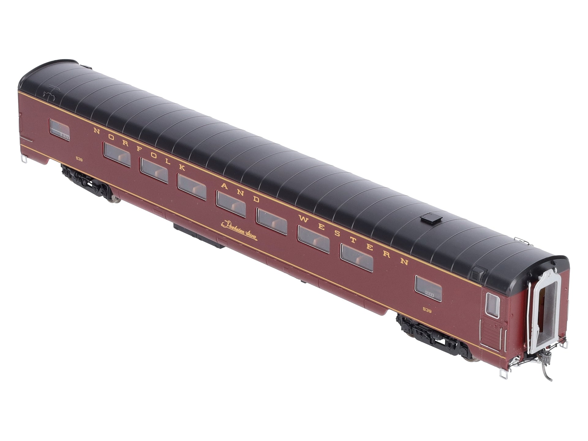 MTH 80-60060 HO Norfolk and Western Passenger Car #539