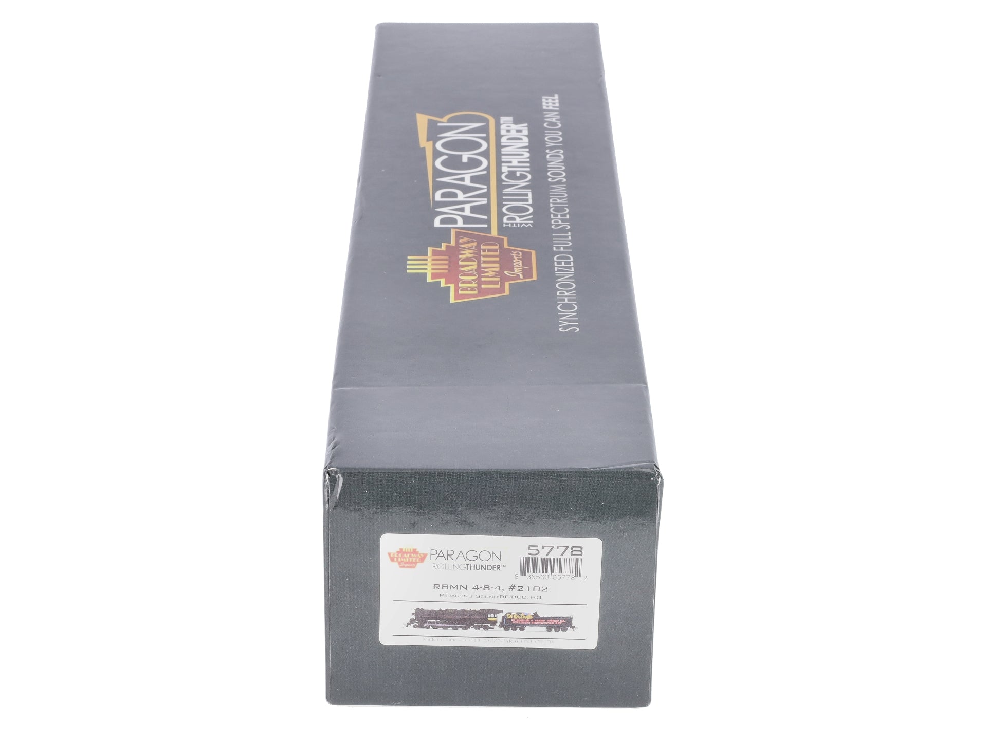 Broadway Limited 5778 HO RBM&N T1 4-8-4 Steam Locomotive #2102