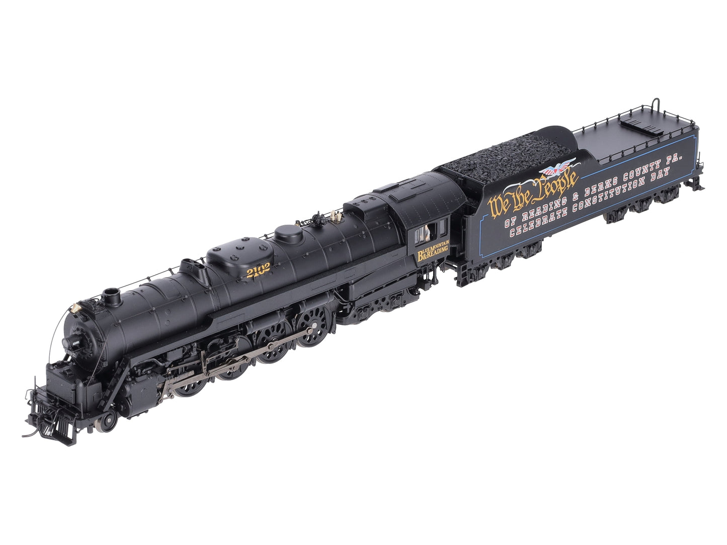 Broadway Limited 5778 HO RBM&N T1 4-8-4 Steam Locomotive #2102