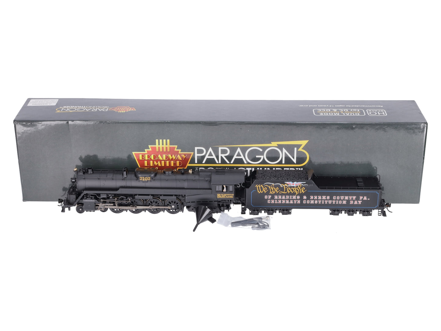 Broadway Limited 5778 HO RBM&N T1 4-8-4 Steam Locomotive #2102