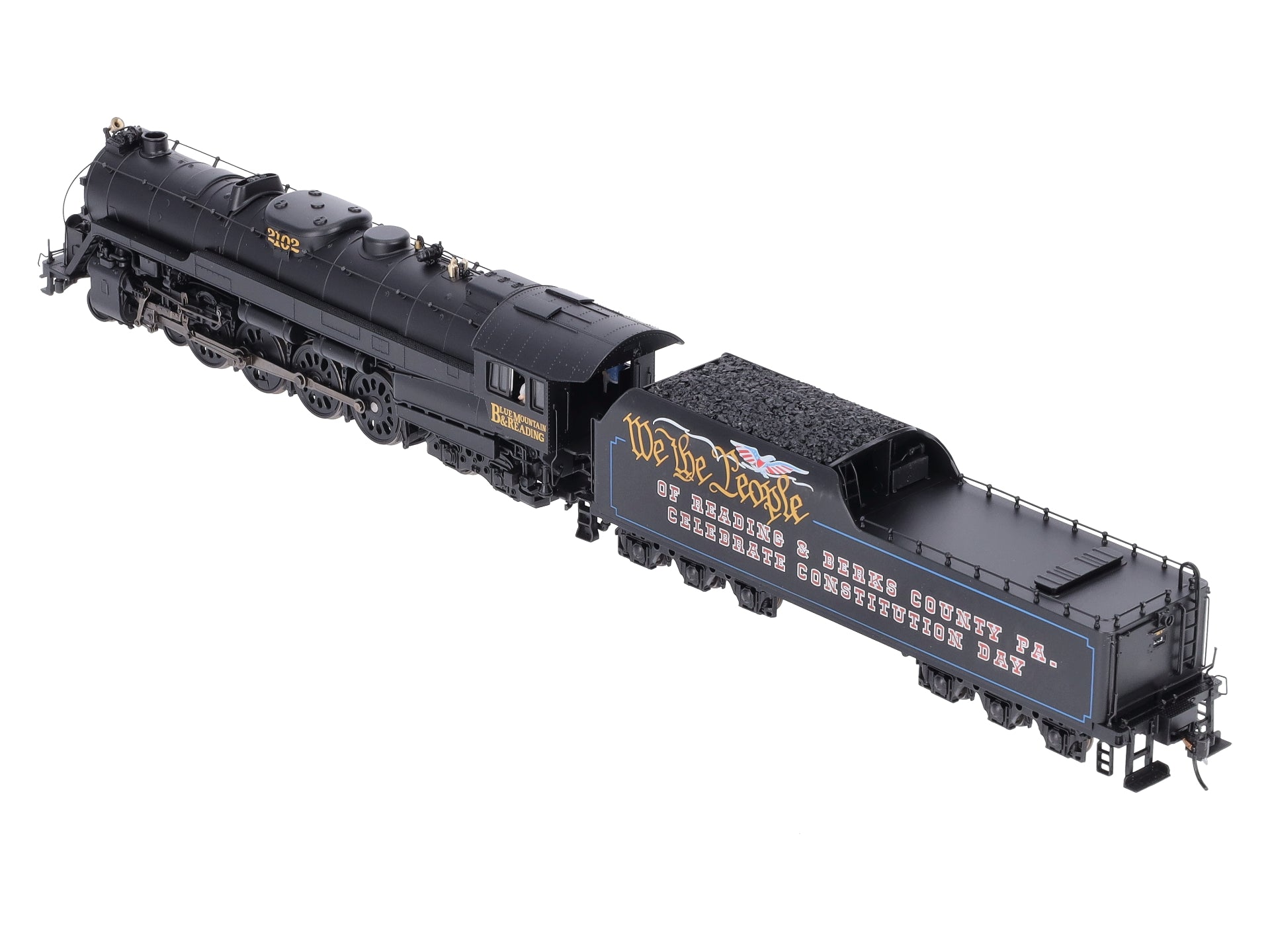 Broadway Limited 5778 HO RBM&N T1 4-8-4 Steam Locomotive #2102