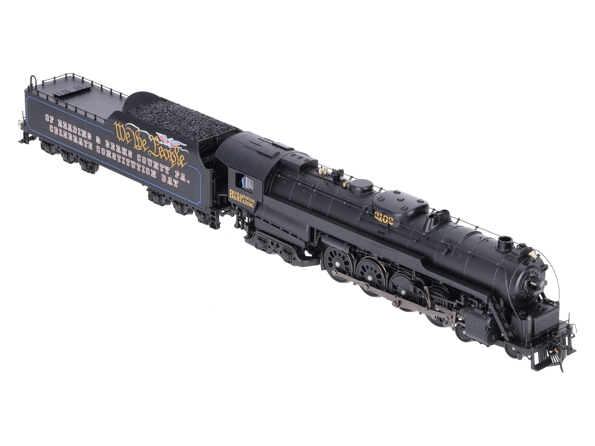 Broadway Limited 5778 HO RBM&N T1 4-8-4 Steam Locomotive #2102