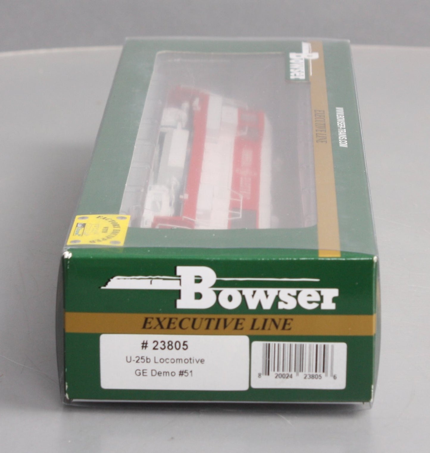 Bowser 23805 HO General Electric GE U25B Standard DC Executive Line #51
