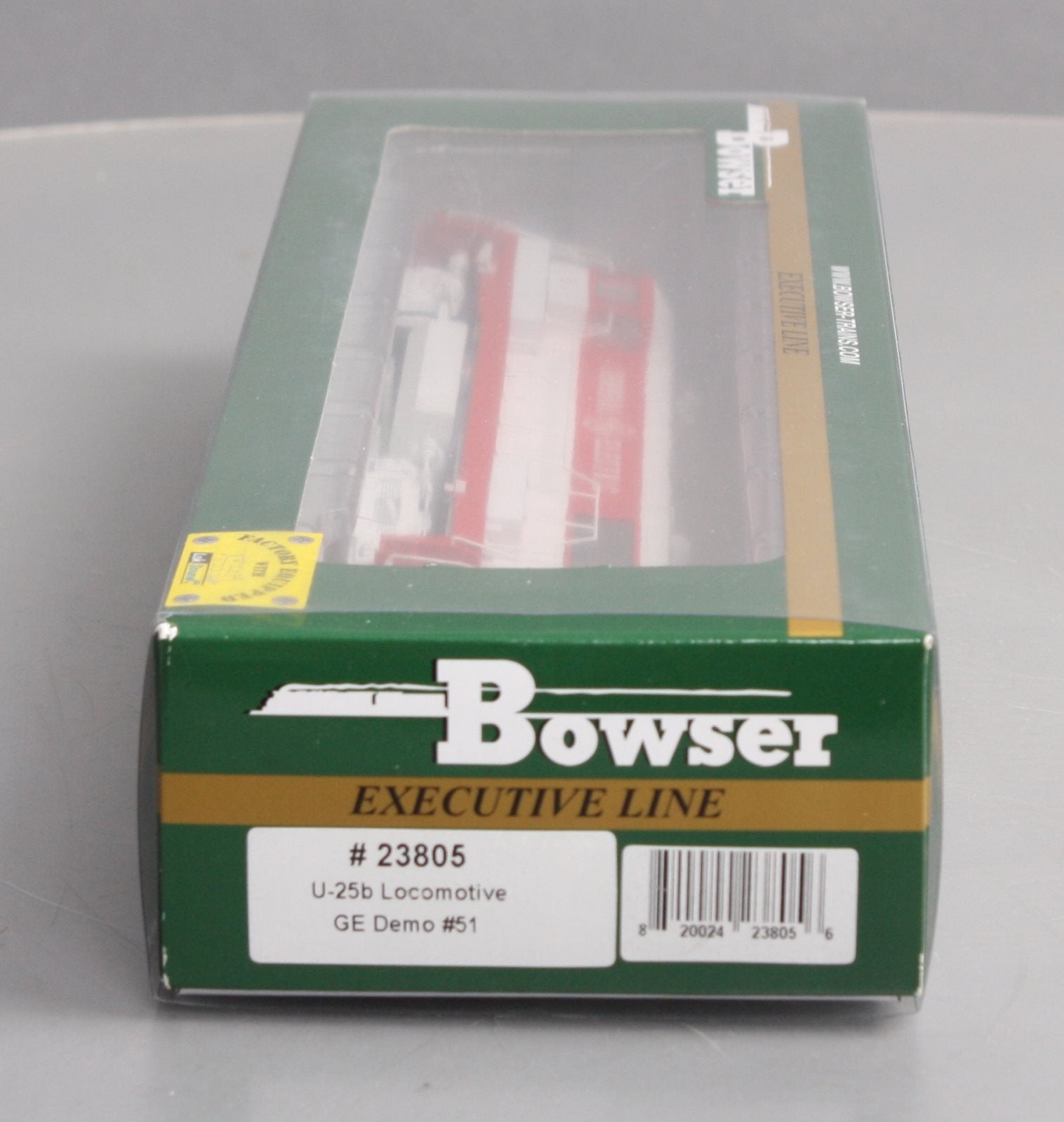 Bowser 23805 HO General Electric GE U25B Standard DC Executive Line #51