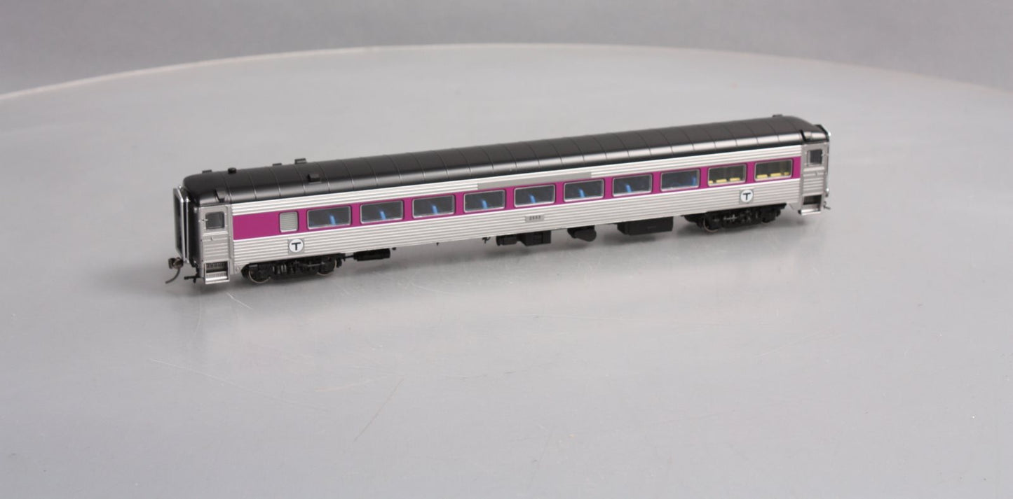 Rapido Trains 017248 HO MBTA NH 8600 Series Coach Car w/o Skirts #2553