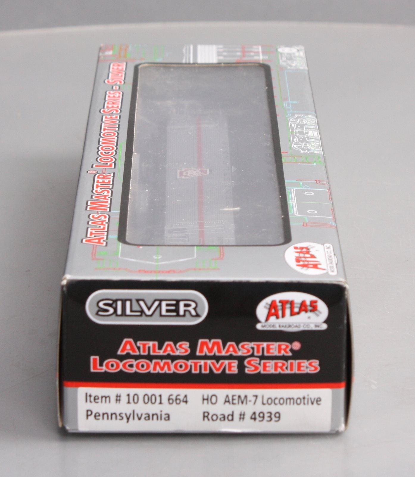 Atlas 10001664 HO Pennsylvania Master AEM-7/ALP-44 Electric Locomotive #4939