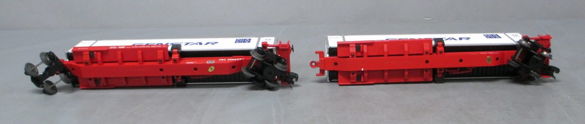 MTH 20-95088 O FEC Spine Car Set with 2 48' Containers (Set of 2)