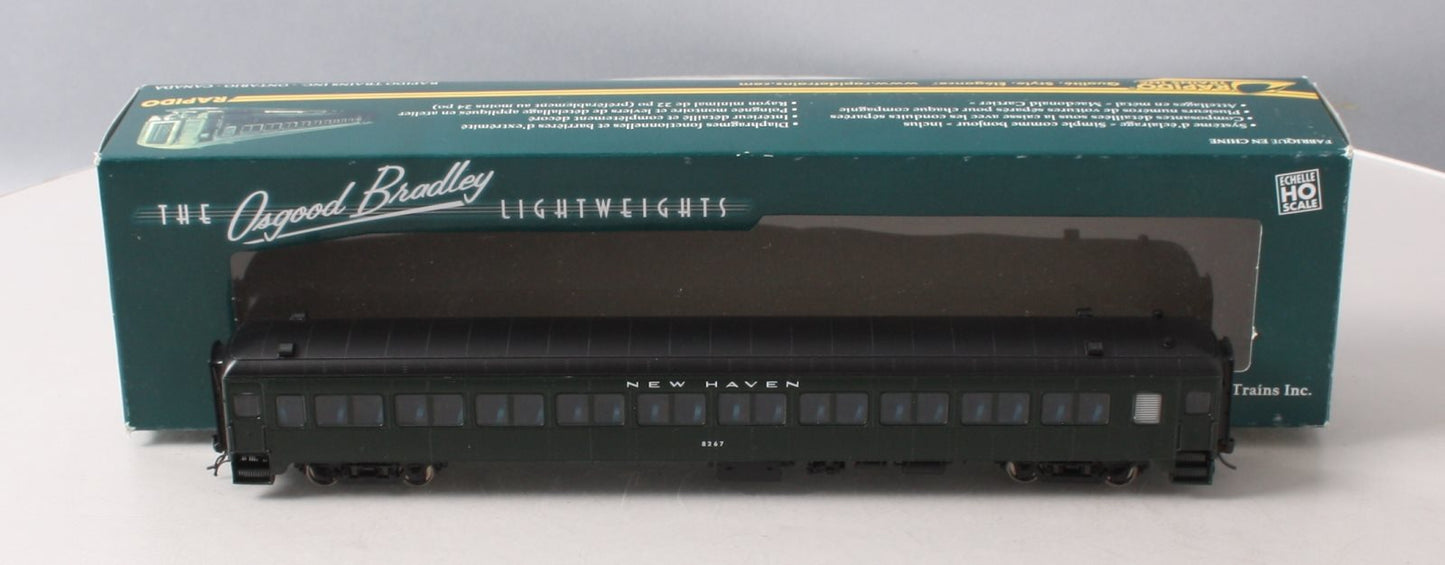 Rapido Trains 109128 HO New Haven 10-Window Coach, No Skirt #8267