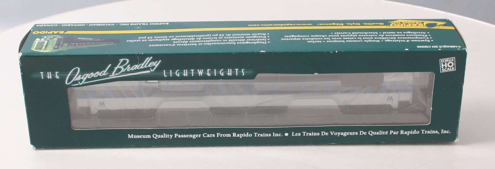 Rapido Trains 109071 HO Long Island Rail Road Lightweight 10-Window Coach