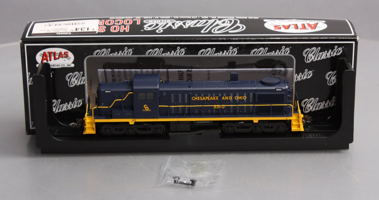 Atlas 10001947 HO Chesapeake and Ohio Silver Series RSD-4/5 Locomotive #5580