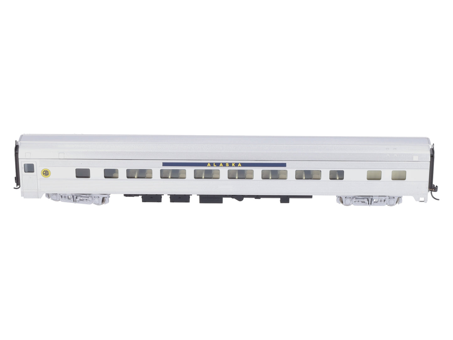 Walthers 910-30010 HO Scale Alaska Railroad - 85' Budd Large-Window Coach Car
