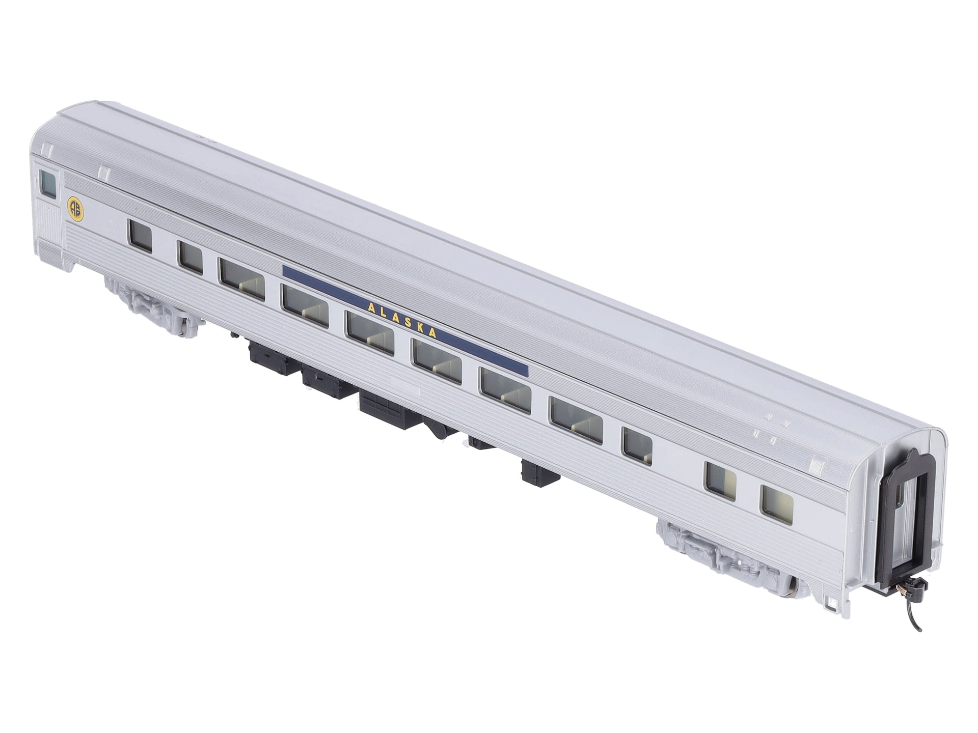 Walthers 910-30010 HO Scale Alaska Railroad - 85' Budd Large-Window Coach Car