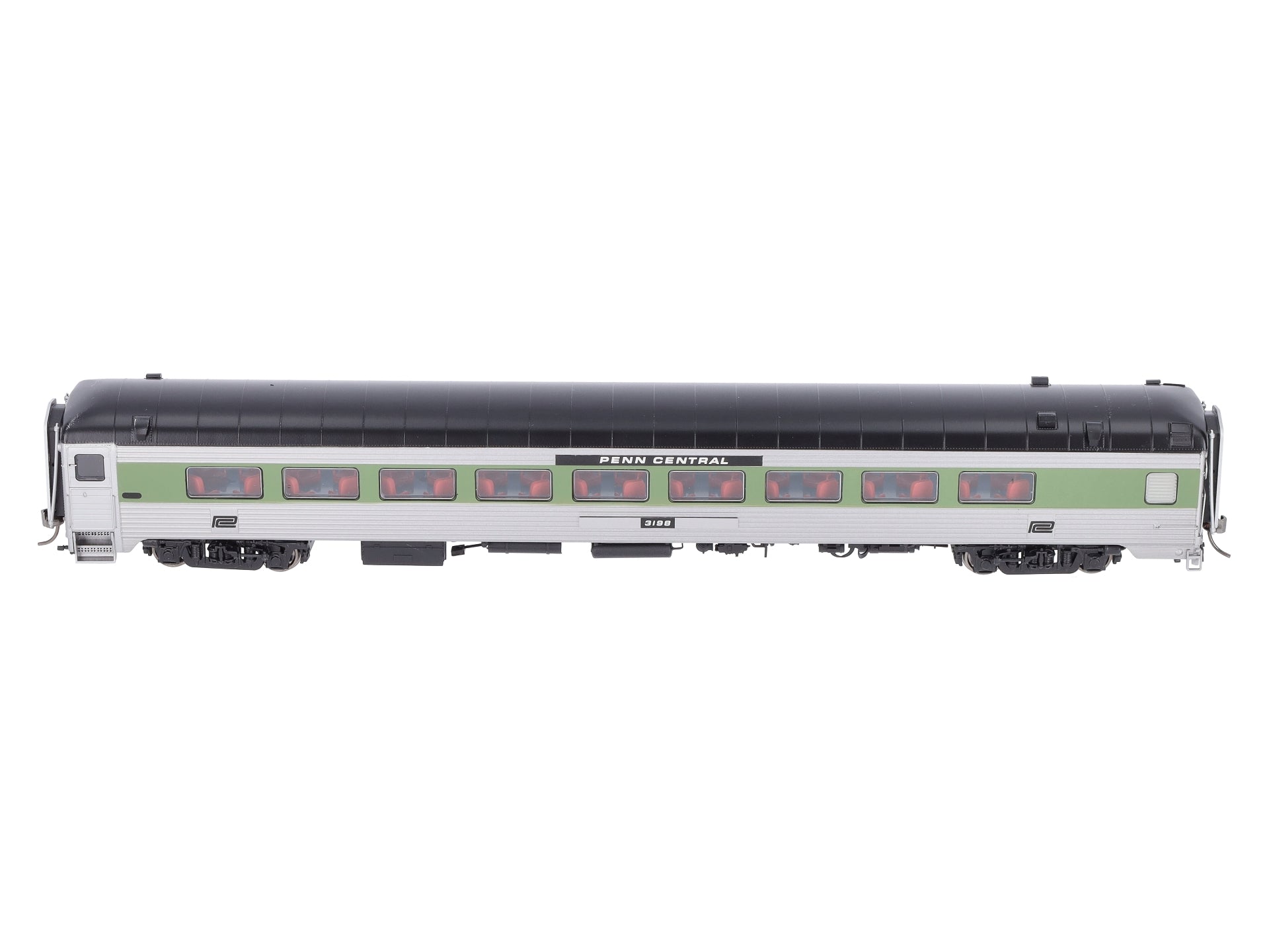 Rapido Trains 17136 HO Penn Central Parlor Car #3198