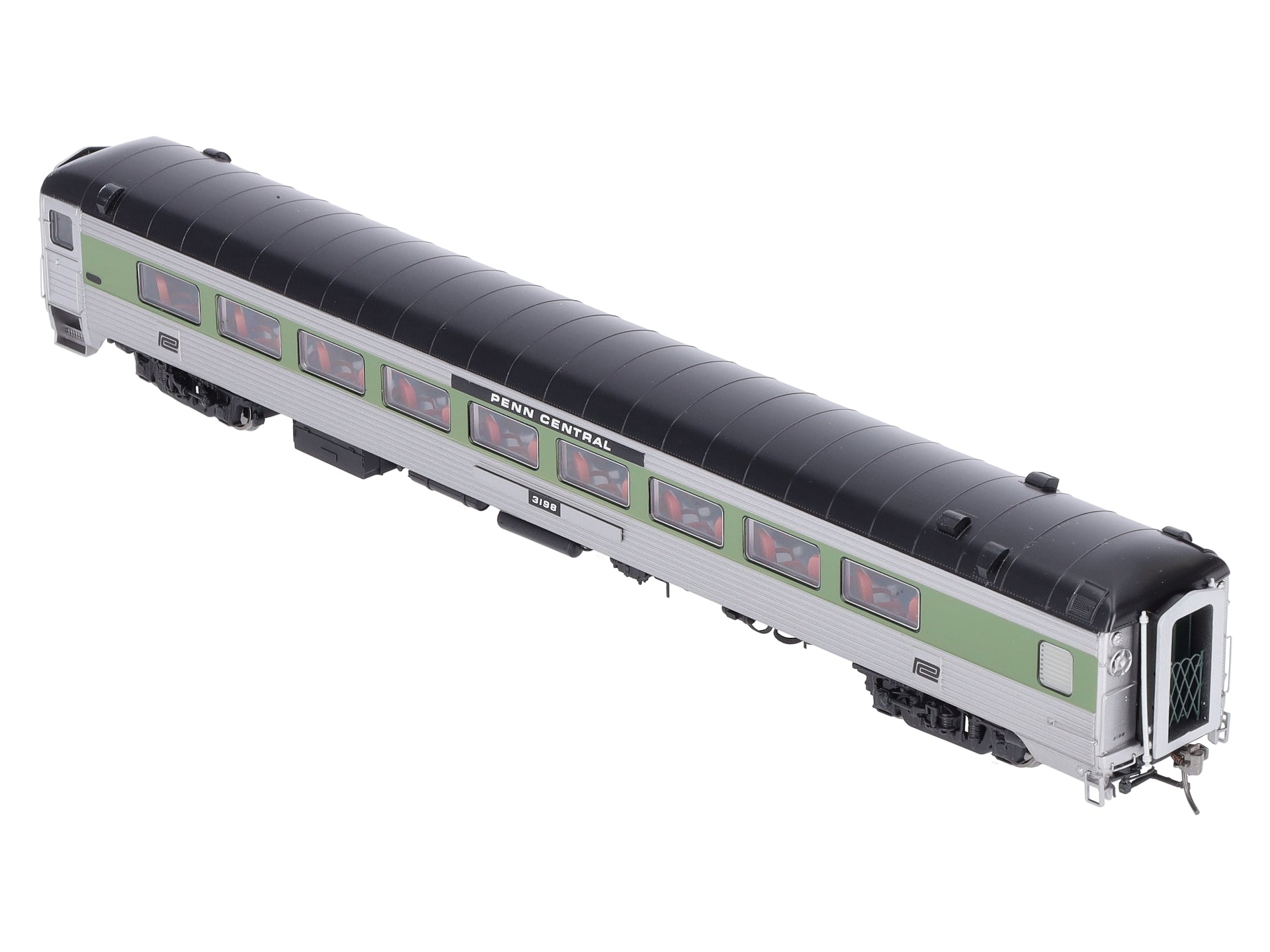 Rapido Trains 17136 HO Penn Central Parlor Car #3198