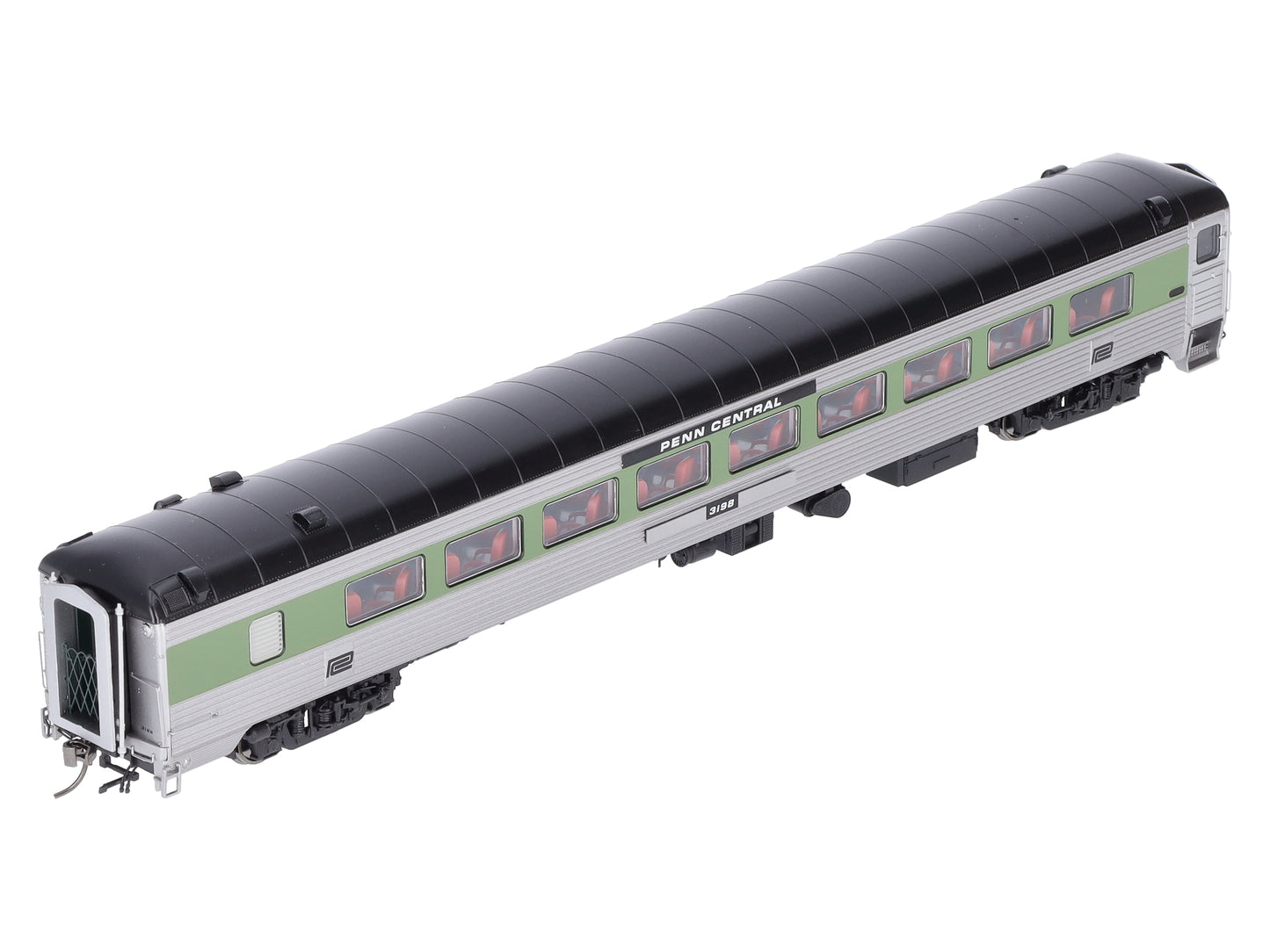 Rapido Trains 17136 HO Penn Central Parlor Car #3198