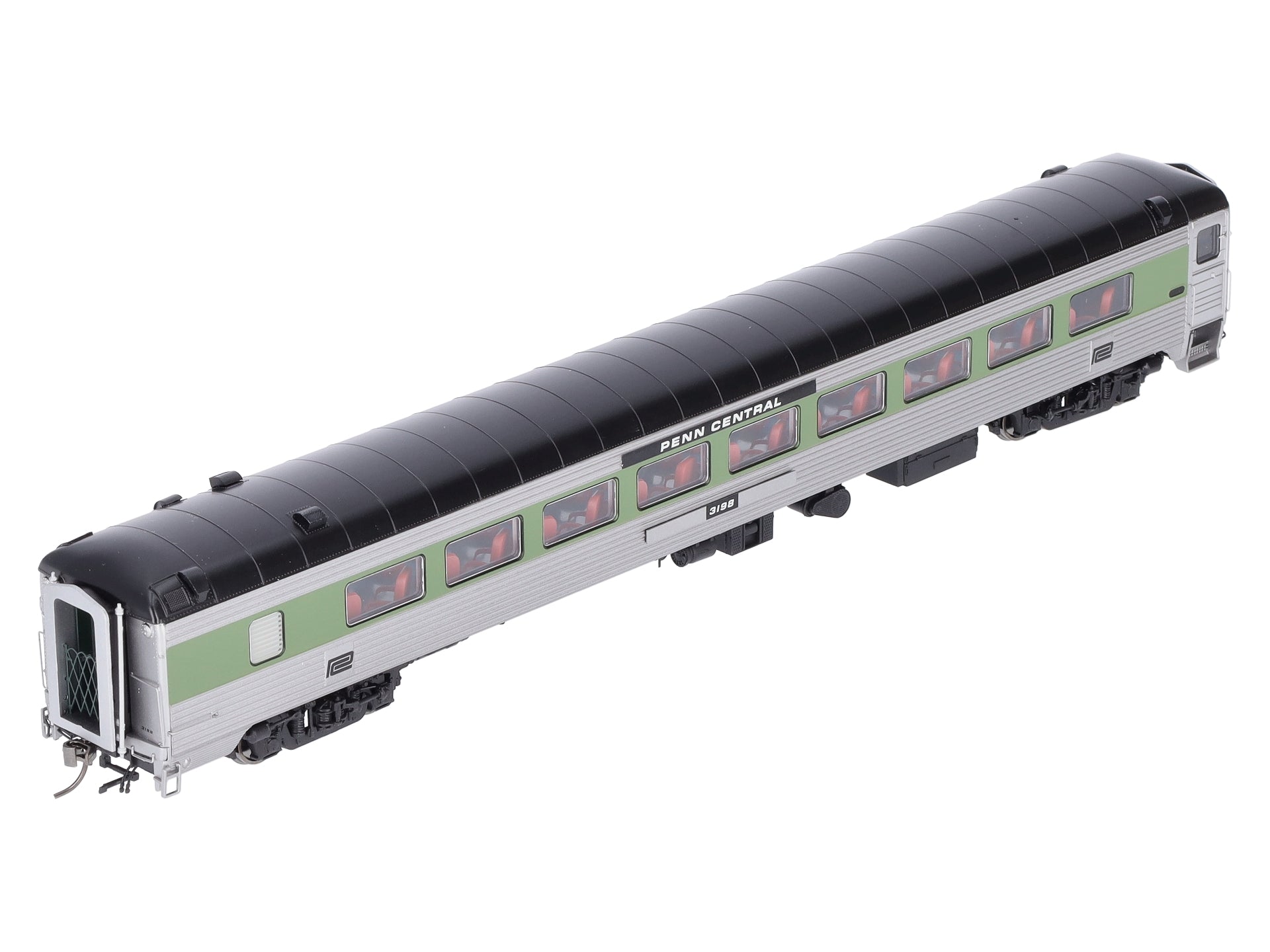 Rapido Trains 17136 HO Penn Central Parlor Car #3198