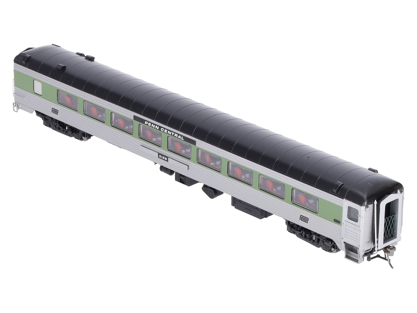 Rapido Trains 17136 HO Penn Central Parlor Car #3198