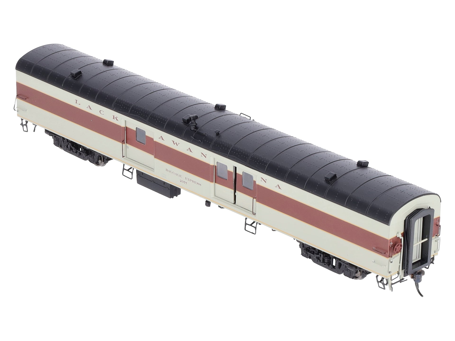 Rapido Trains 106216 HO Delaware Lackawanna & Western Baggage Express #2077