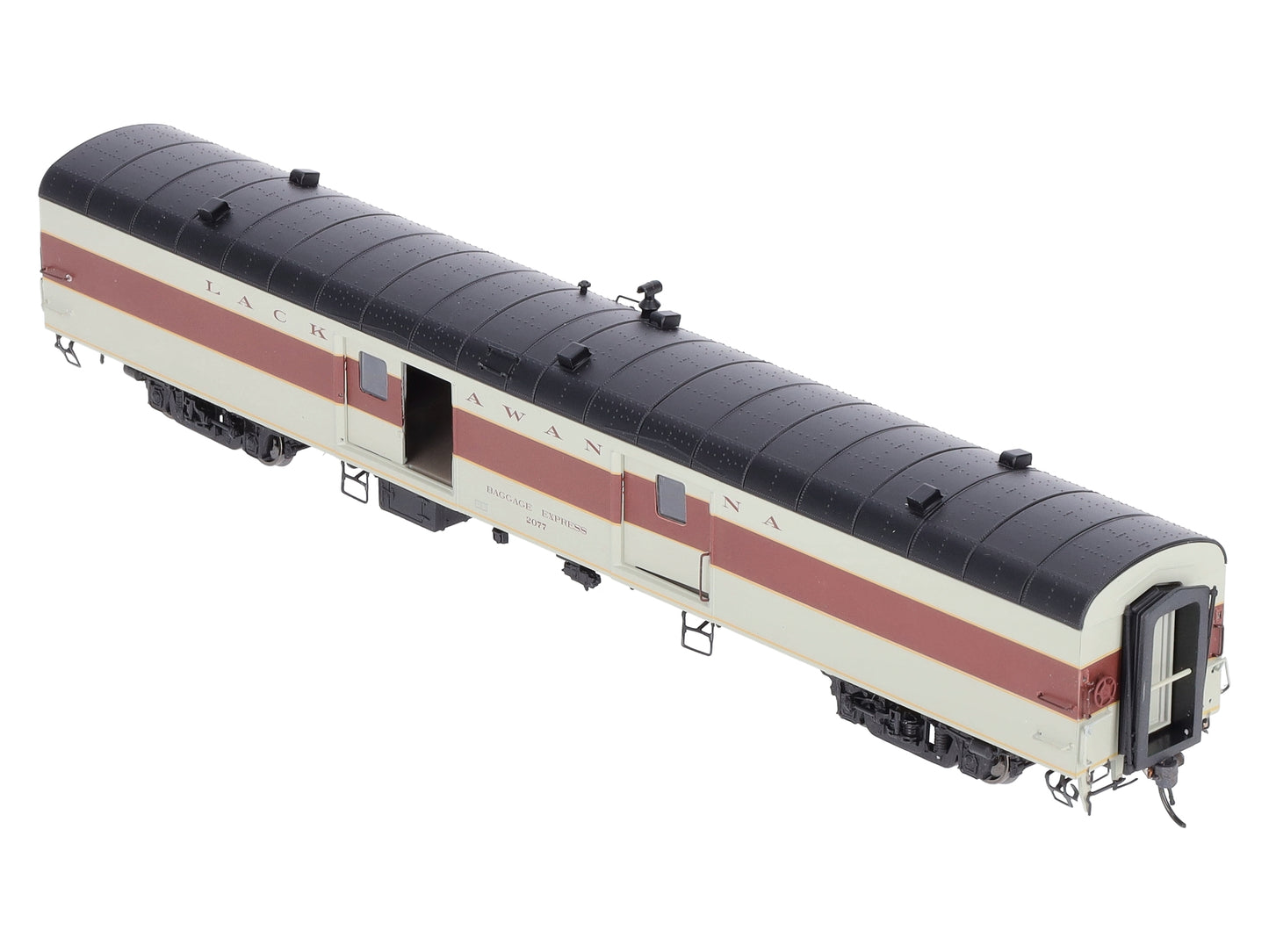 Rapido Trains 106216 HO Delaware Lackawanna & Western Baggage Express #2077