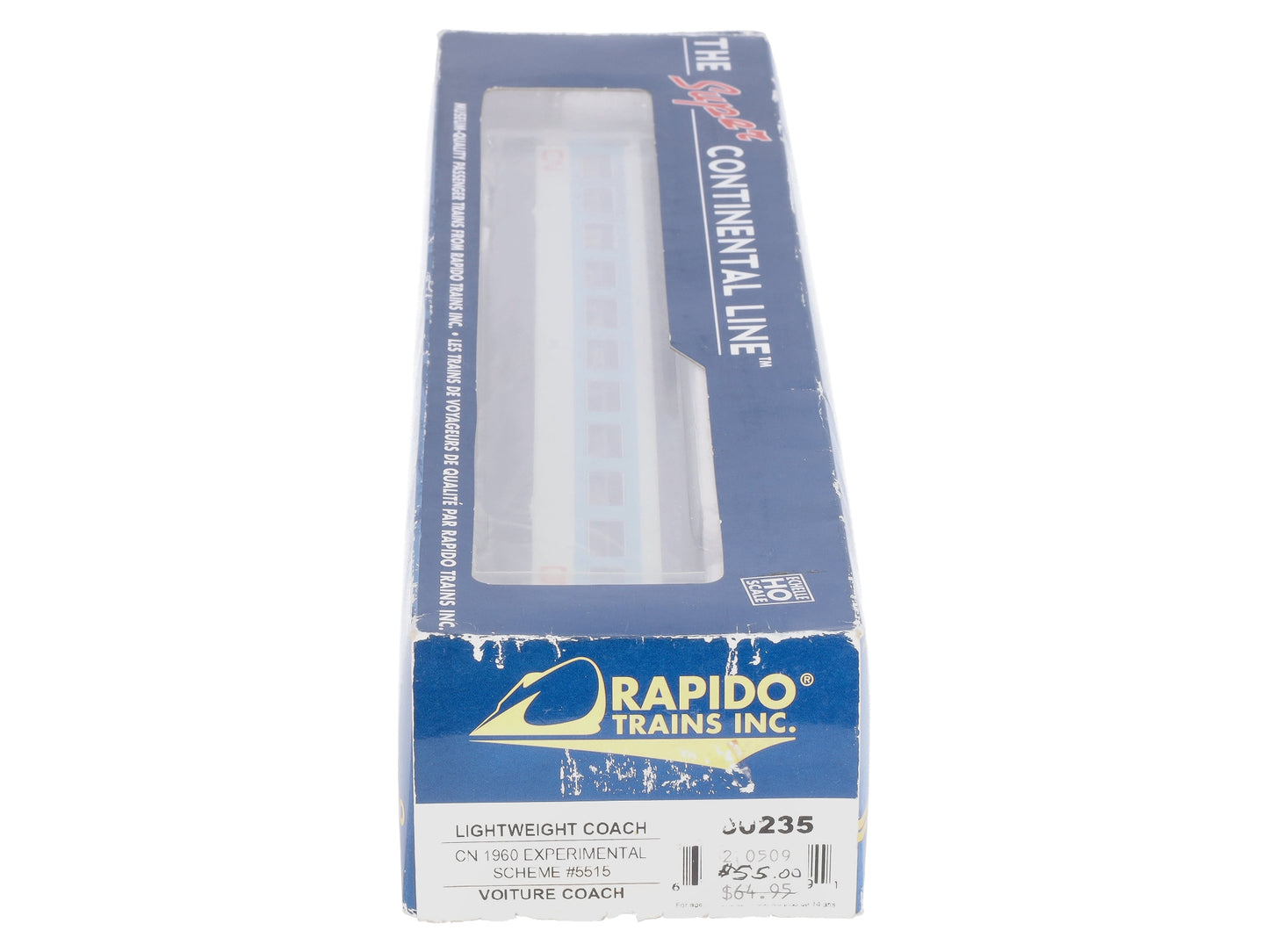 Rapido Trains 100235 HO CN Demo Super Continental Line Passenger Car #5515