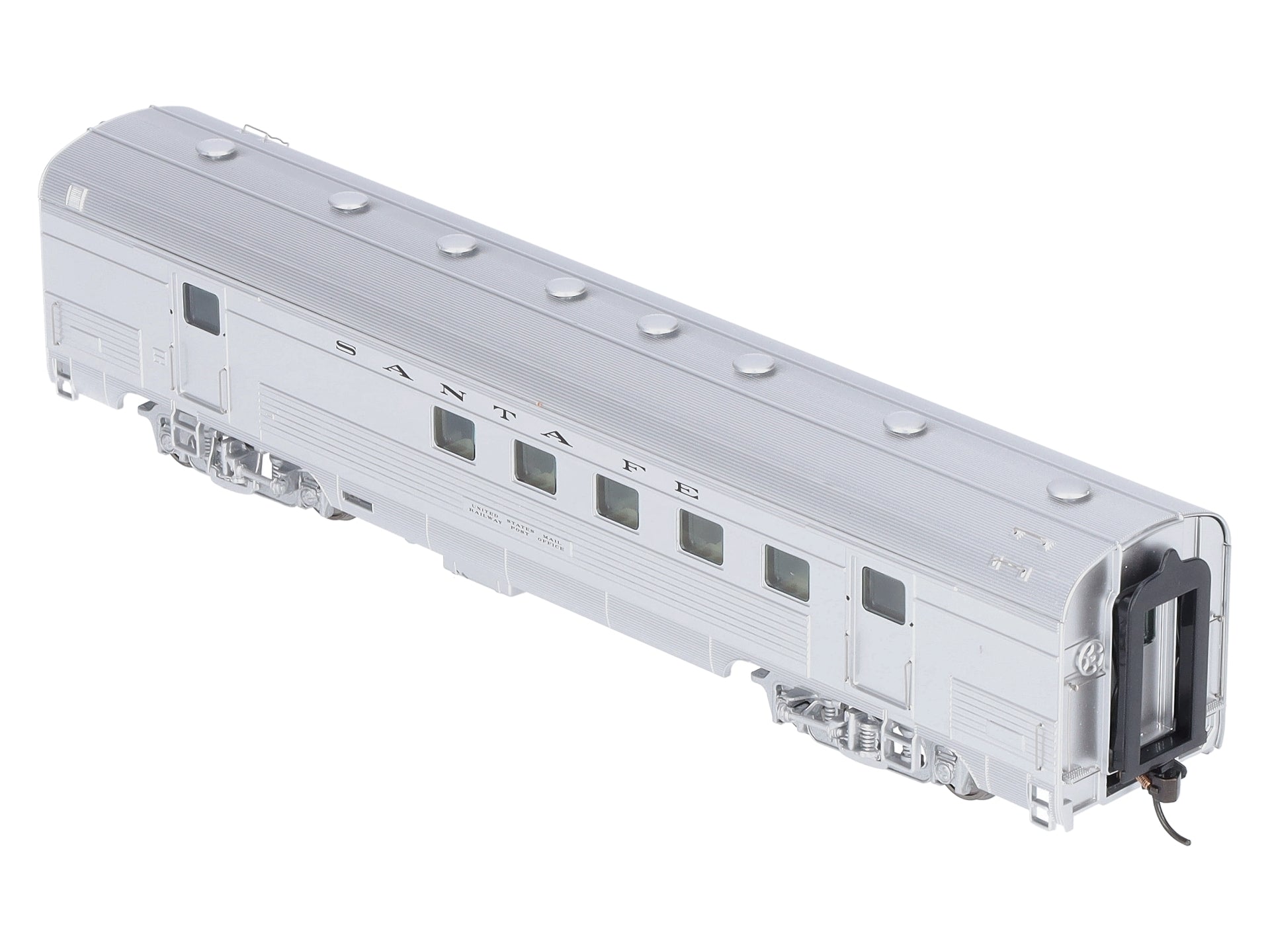 Walthers 932-9730 HO Santa Fe El Capitan 63' Budd Railway Post Office Car