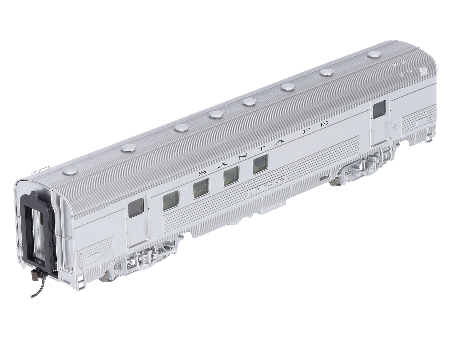 Walthers 932-9730 HO Santa Fe El Capitan 63' Budd Railway Post Office Car
