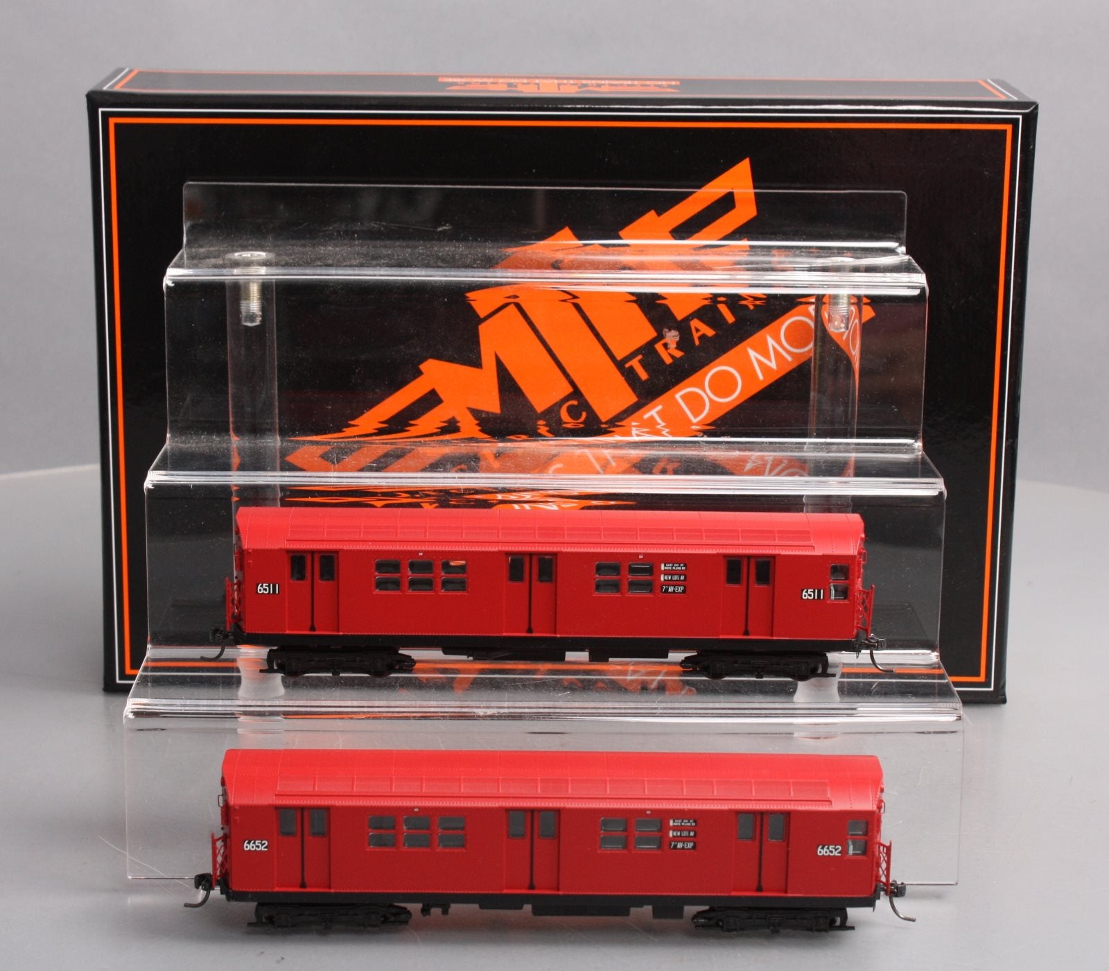 MTH 80-2369-3 HO Scale MTA R-17 Subway Add-On Non Powered Set – Trainz