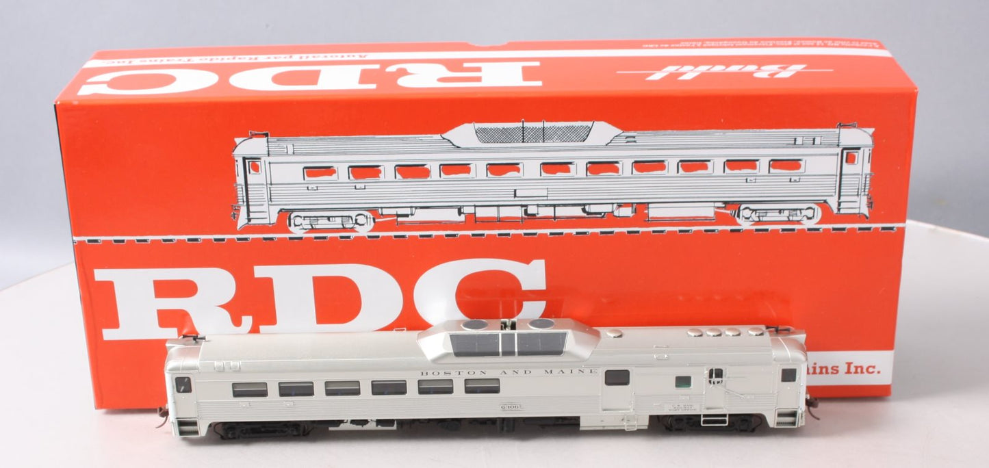 Rapido Trains 16118 HO Boston & Maine Budd RDC-3 Phase II Diesel Loco DC #6306