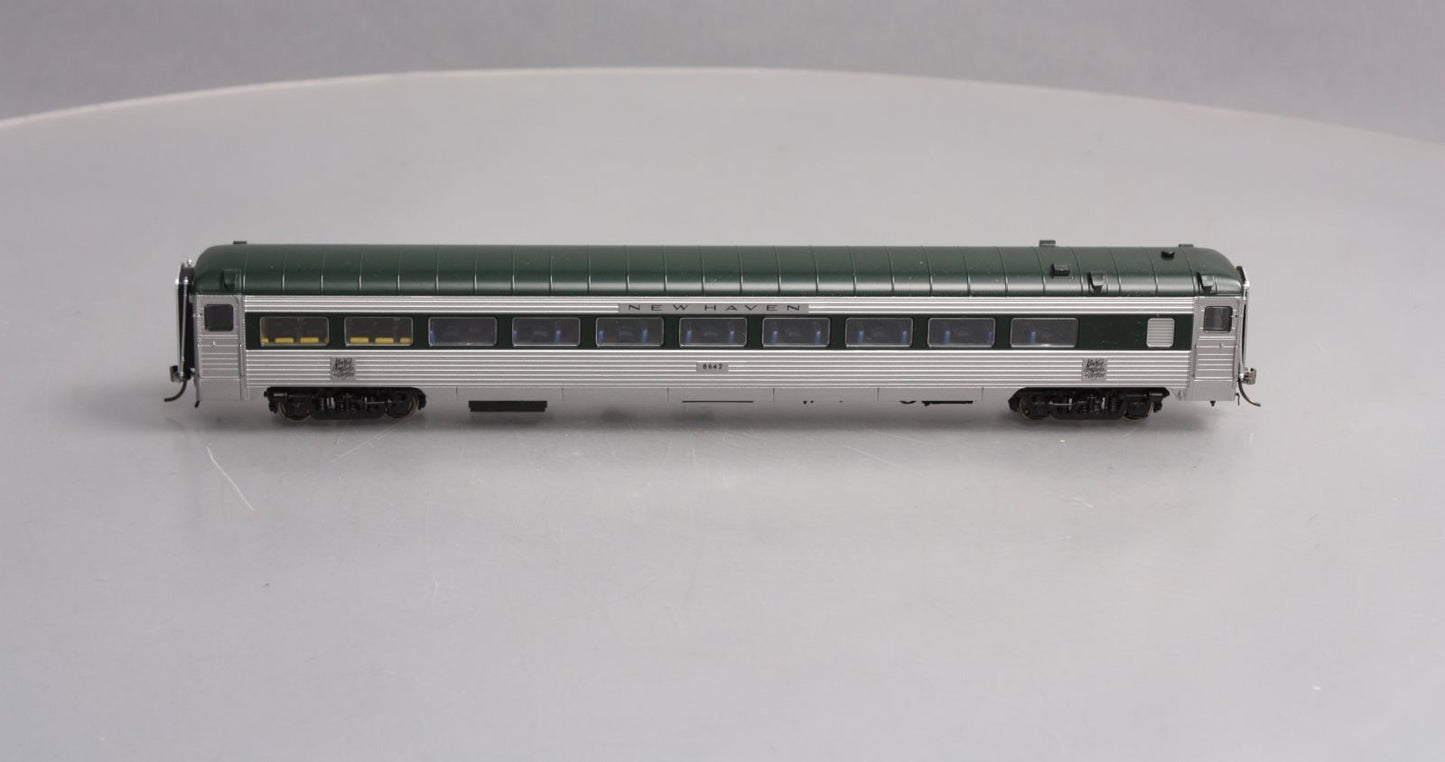 Rapido Trains 17006 HO New Haven Pullman-Bradley Stainless Steel Coach #8642