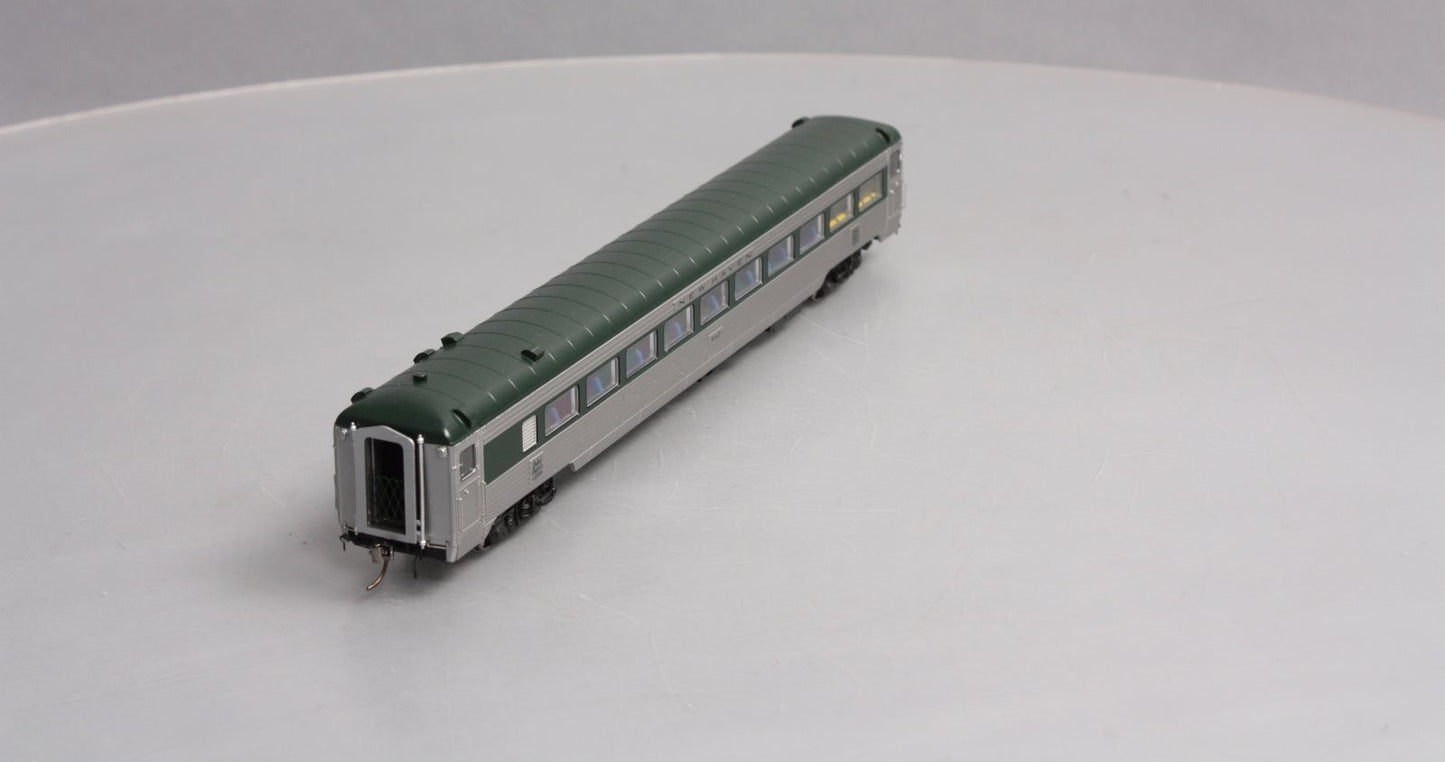 Rapido Trains 17006 HO New Haven Pullman-Bradley Stainless Steel Coach #8642