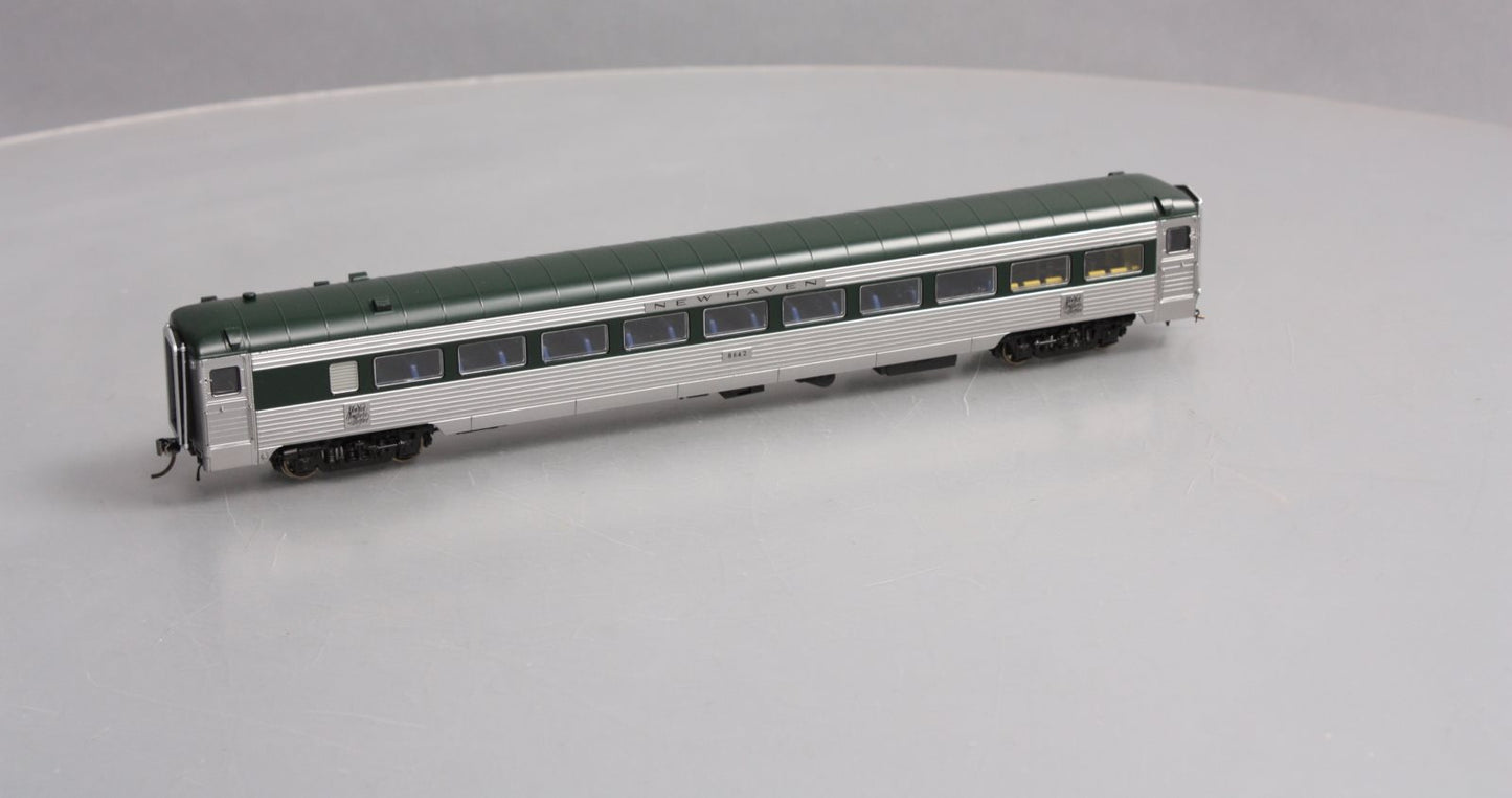 Rapido Trains 17006 HO New Haven Pullman-Bradley Stainless Steel Coach #8642