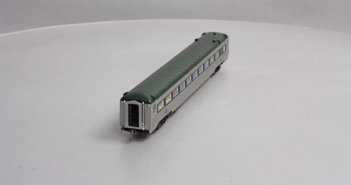 Rapido Trains 17006 HO New Haven Pullman-Bradley Stainless Steel Coach #8642