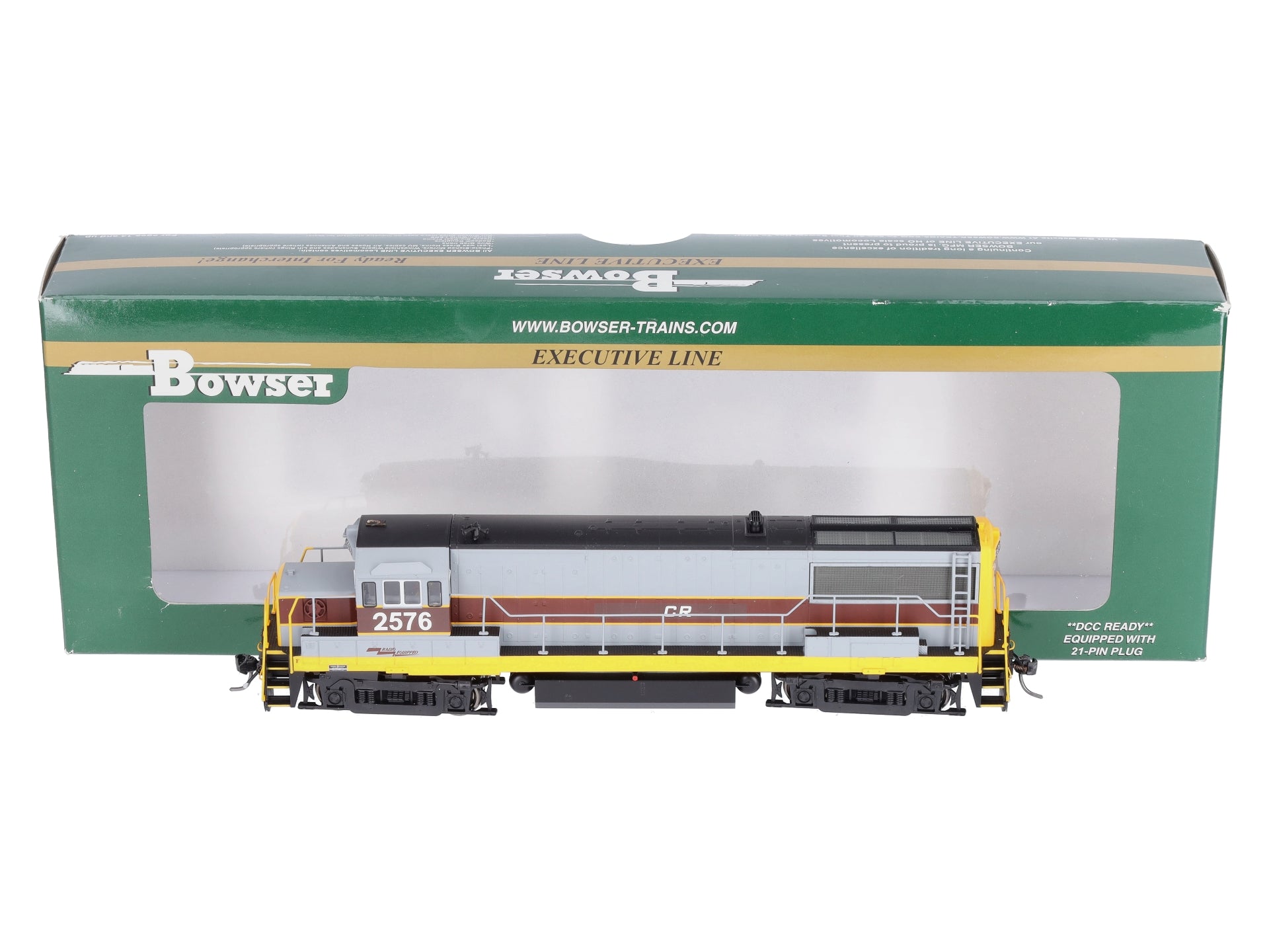 Bowser 23814 HO Conrail GE U25B Standard DC Executive Line #2576