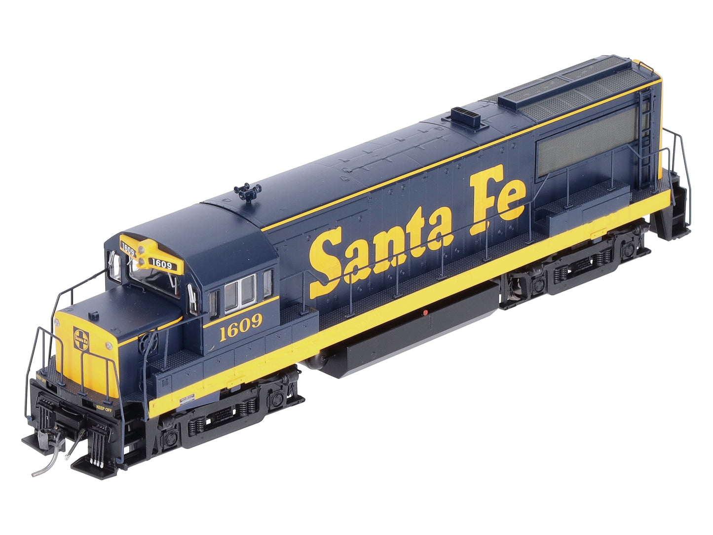 Bowser 23833 HO Santa Fe Executive Line GE U25B Diesel Loco #1609 - Standard DC