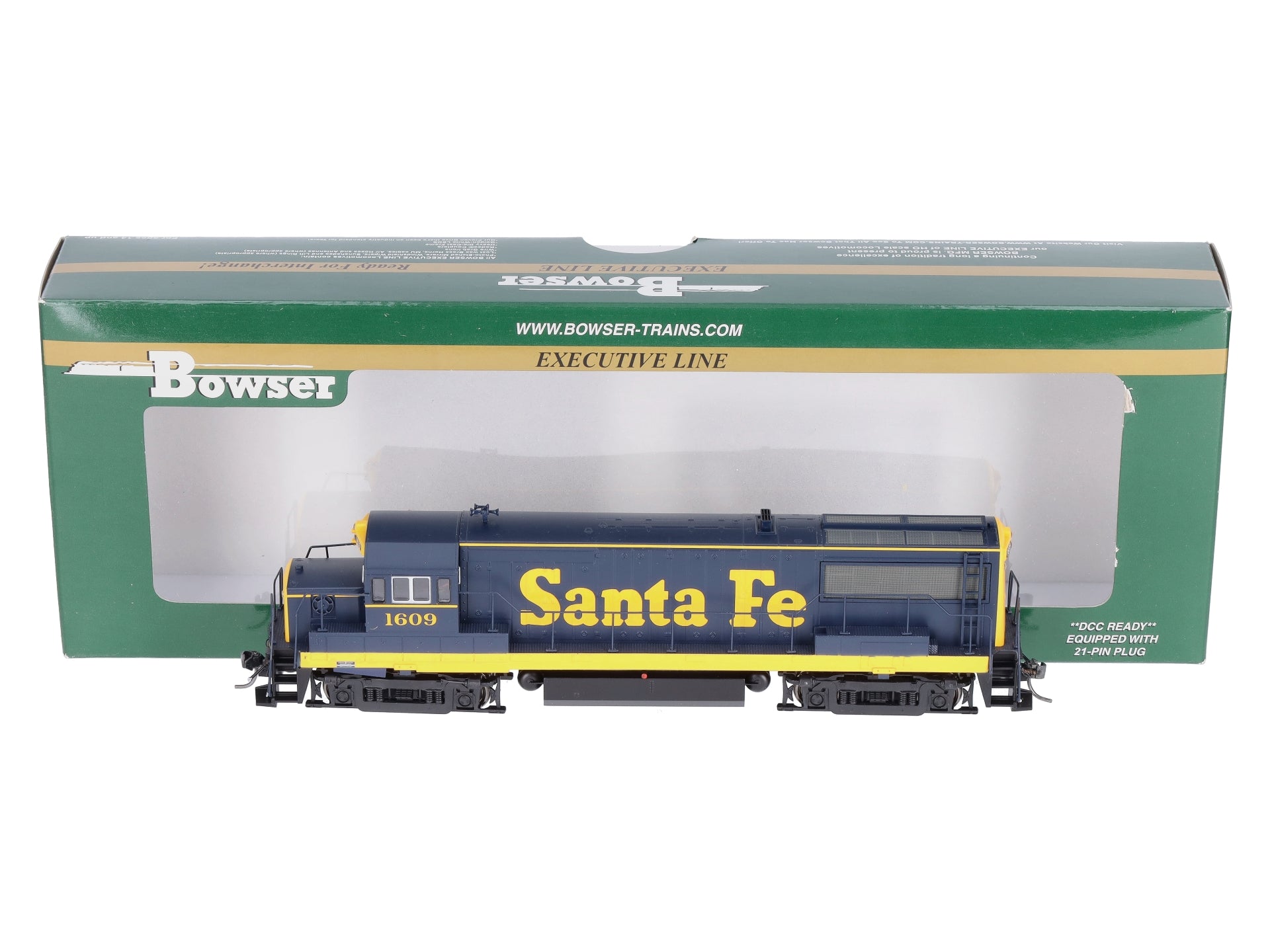 Bowser 23833 HO Santa Fe Executive Line GE U25B Diesel Loco #1609 - Standard DC