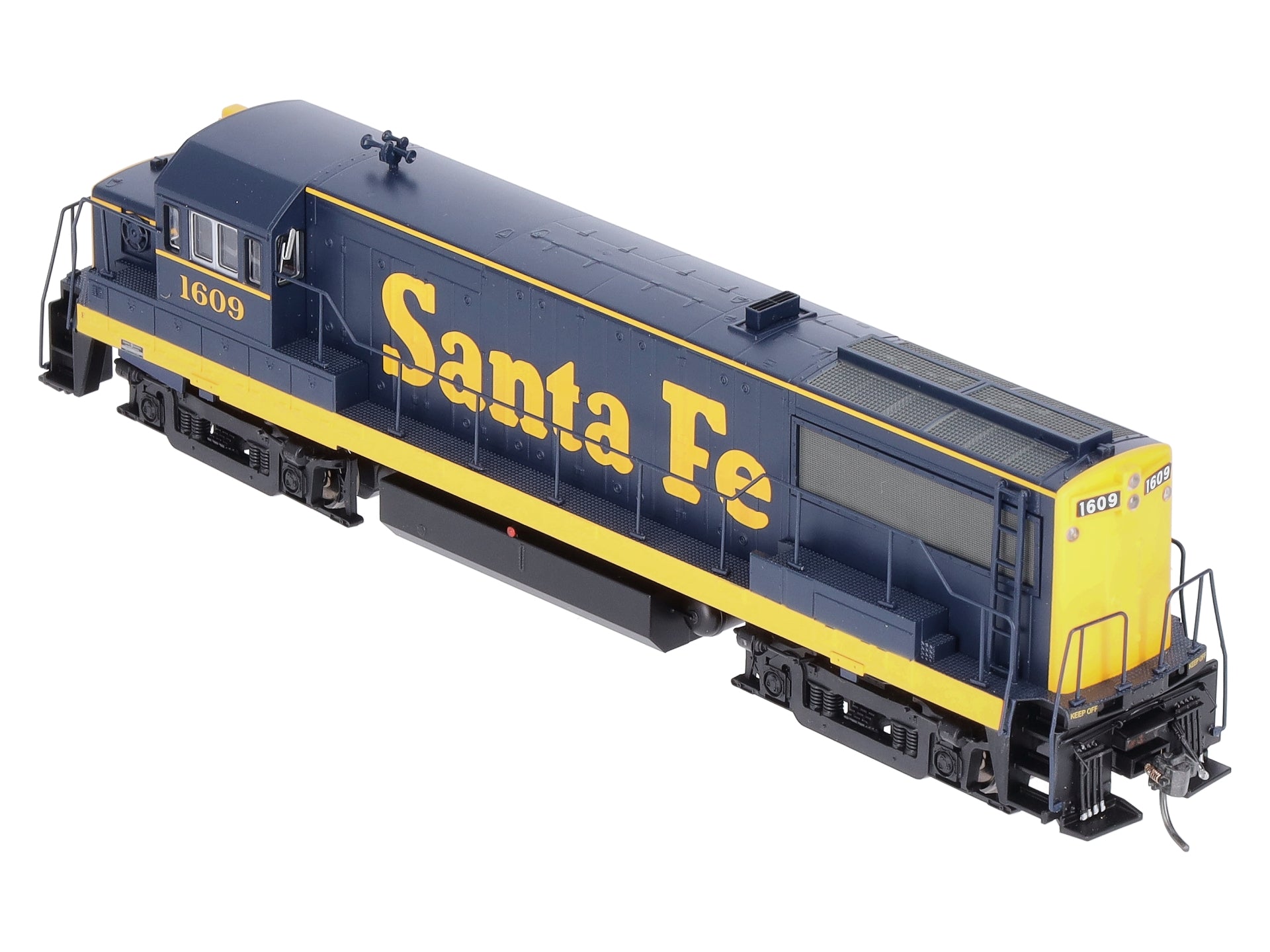 Bowser 23833 HO Santa Fe Executive Line GE U25B Diesel Loco #1609 - Standard DC