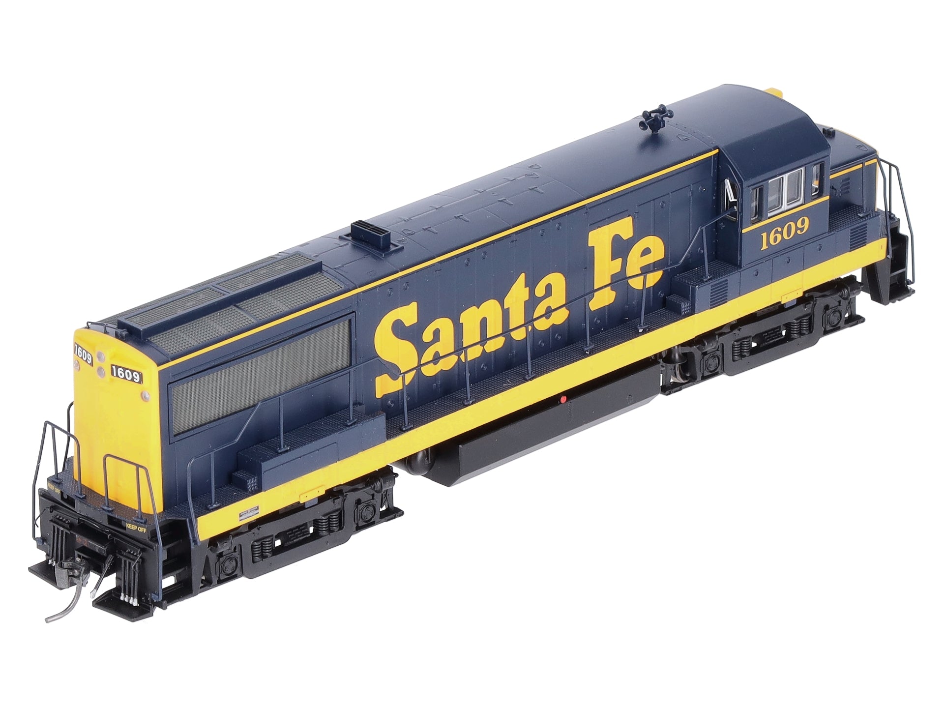 Bowser 23833 HO Santa Fe Executive Line GE U25B Diesel Loco #1609 - Standard DC