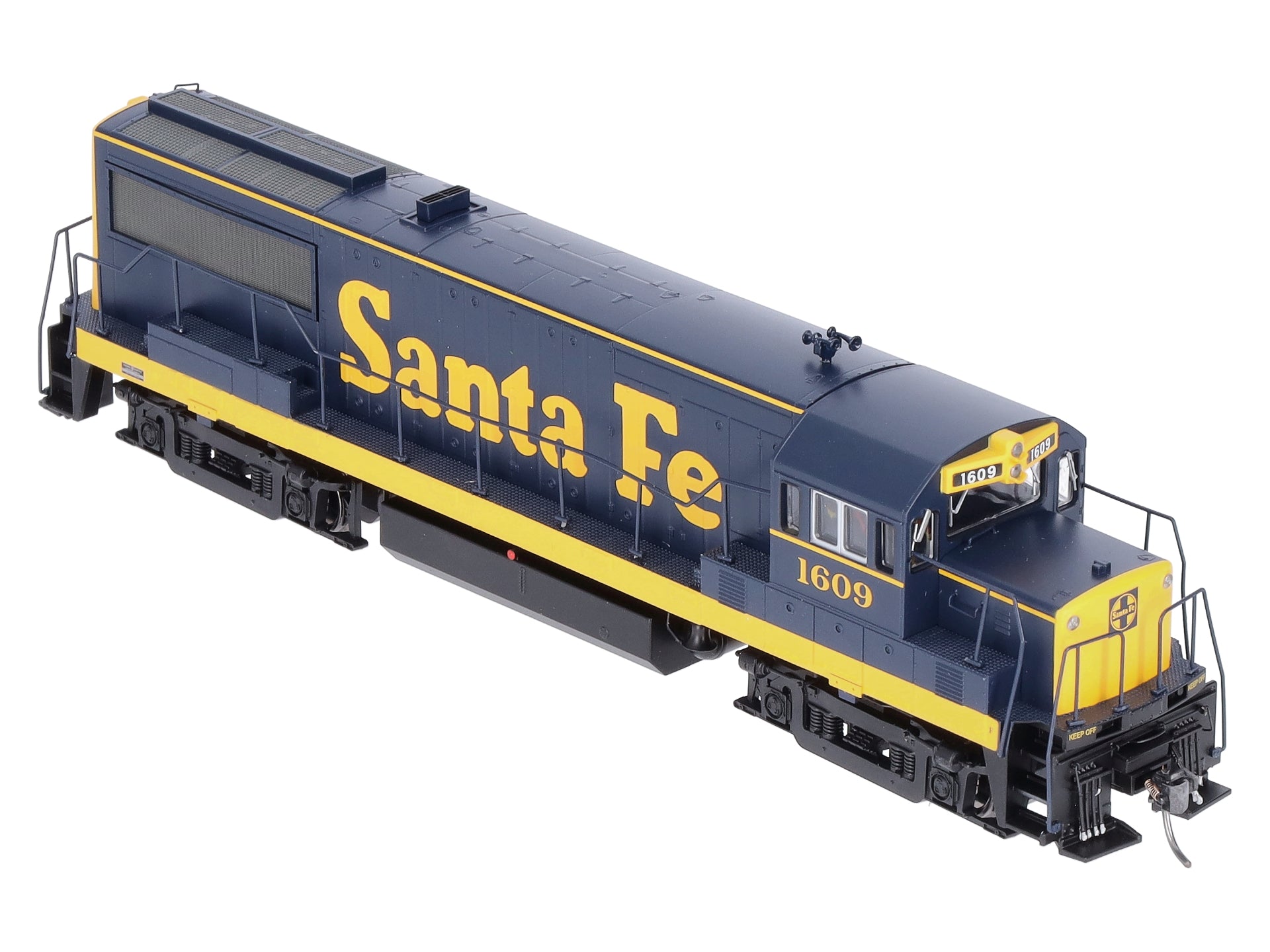 Bowser 23833 HO Santa Fe Executive Line GE U25B Diesel Loco #1609 - Standard DC