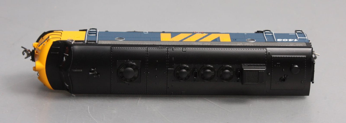 Rapido Trains 222035 HO VIA Rail Canada GMD FP7 Diesel Loco Standard DC #1403