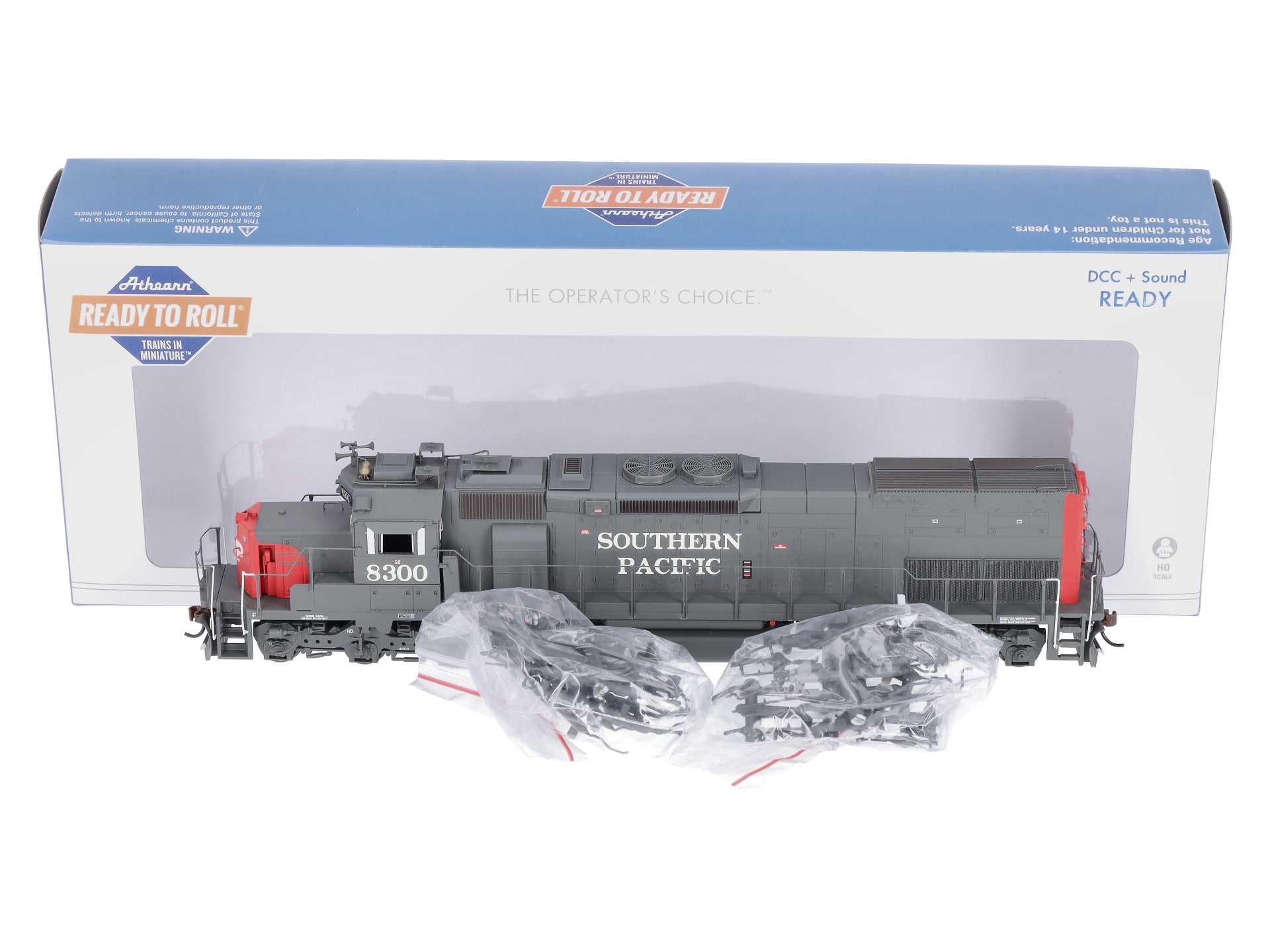 Athearn 86695 HO Southern Pacific RTR SD40T-2 Diesel Locomotive #8300