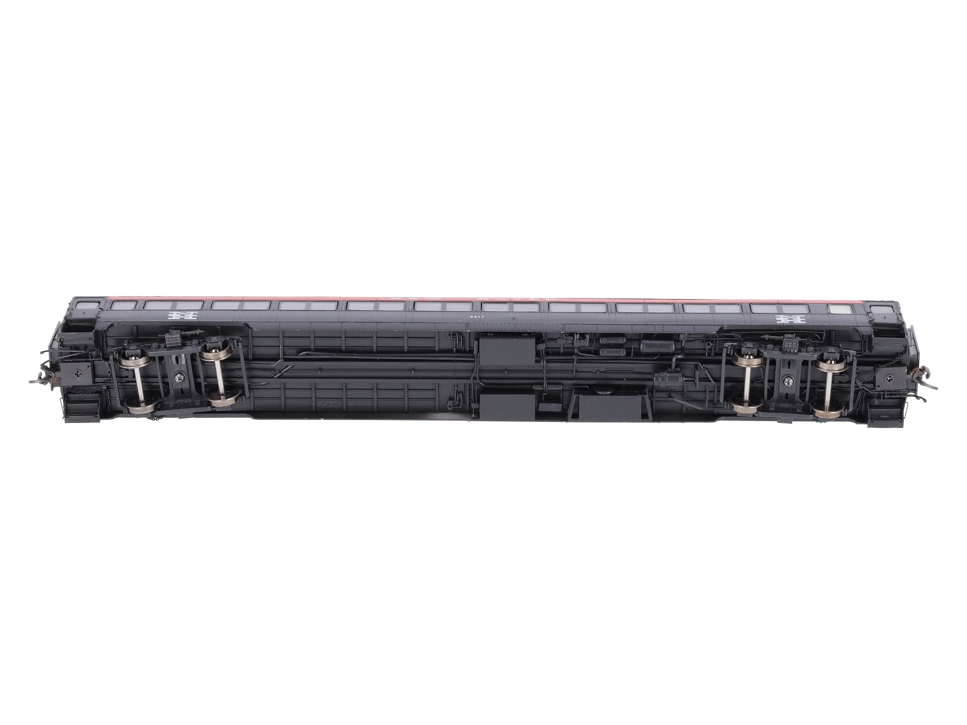 Rapido Trains 109129 HO New Haven 10-Window Coach w/ Partial Skirt #8217
